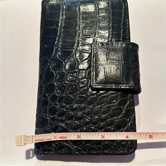 COPY - Authentic Veari Crocodile leather wallet - Picture 5 of 6